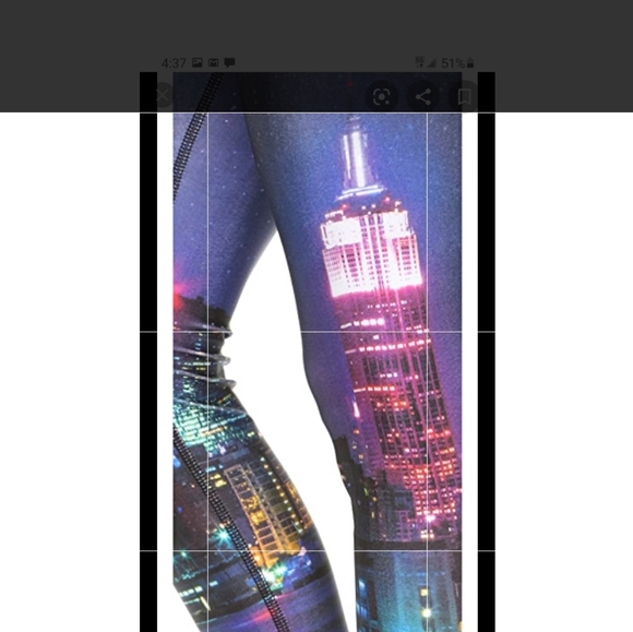 NWT Zara terez nyc night capris - Picture 4 of 11